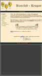 Mobile Screenshot of bierclub-krugau.de